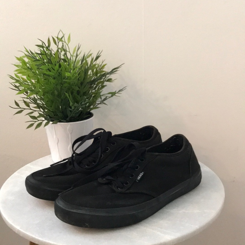 Men’s Vans Black/Black Sneaker